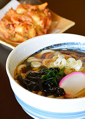 かき揚げうどん