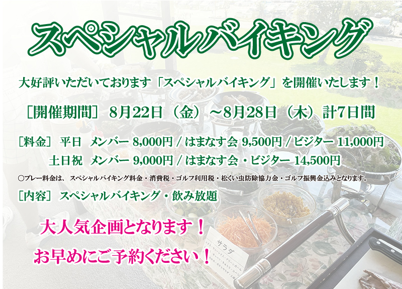 スペシャルバイキング